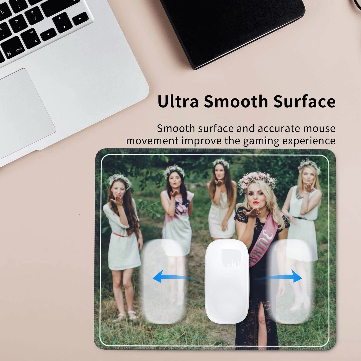Custom Mouse Pad Personalized Photo Moues Pad with Your Image/Text for Office Gaming Computer Desk