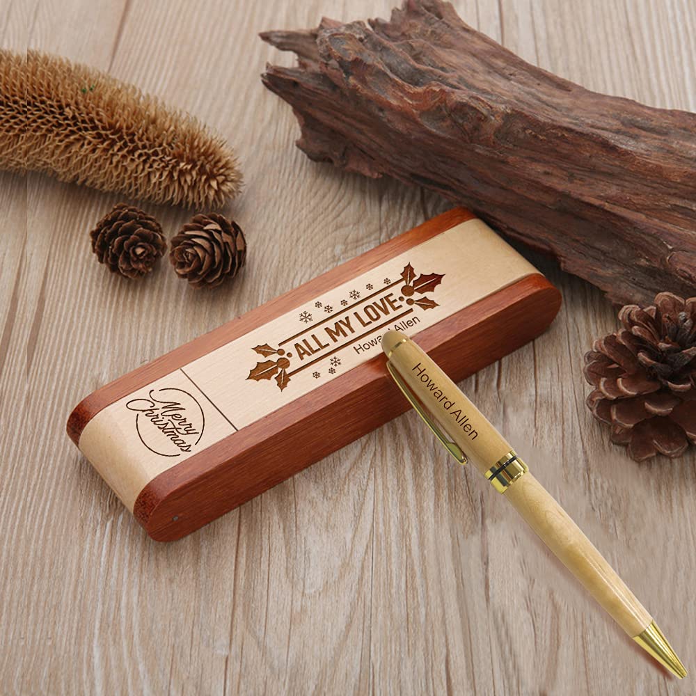 Personalized Pens Ballpoint for Men Women Personalized Engraved Pen Gifts for Him Husband Daddy