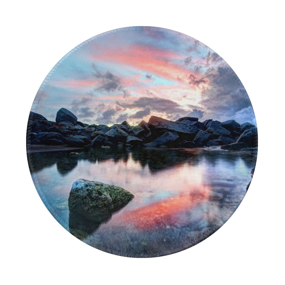 Custom Mouse Pad Personalized Add Your Own Photo Picture Text Mouse Mat with Anti-Slip Rubber Base