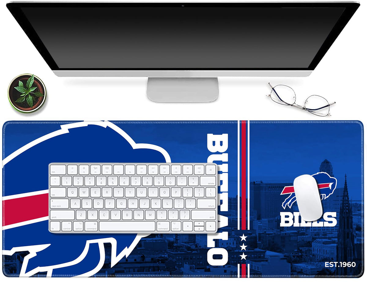 Large Stitched Edges Gaming Mouse Pad,31.5 X 13.8 Inch Mousepad for Laptop Computer Desktop