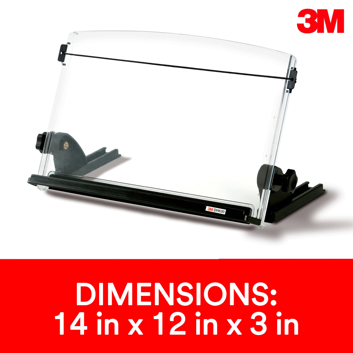 3M Desktop Document Holder 14 in x 12 in x 3 in