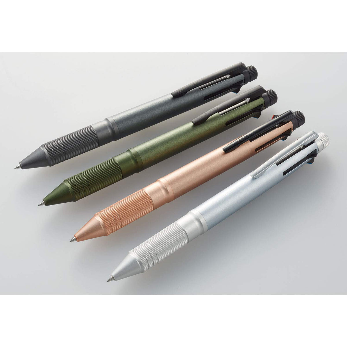 uni Jetstream 4&1 Metal Edition, 0.5mm Ballpoint Pen (Black, Red, Blue, Green) and 0.5mm Mechanical