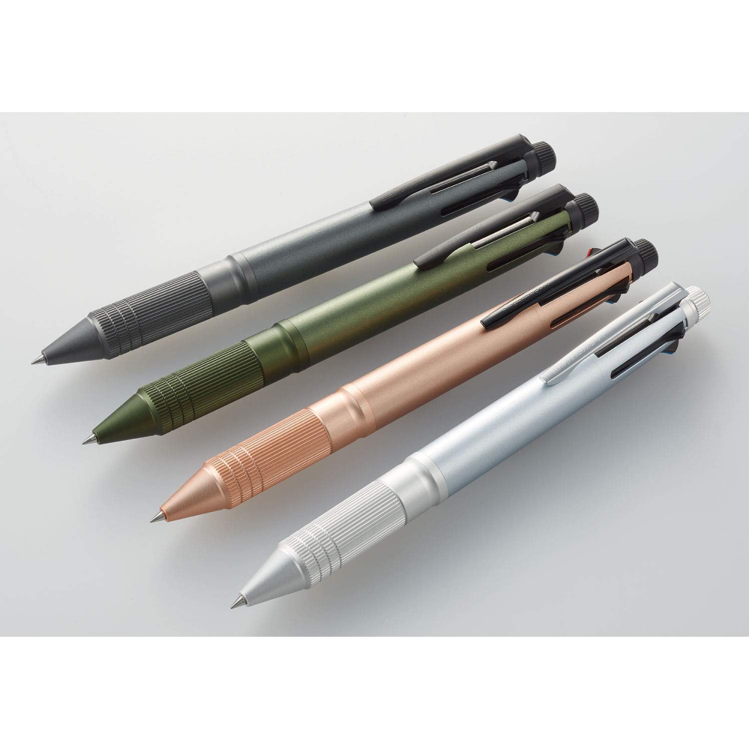 uni Jetstream 4&1 Metal Edition, 0.5mm Ballpoint Pen (Black, Red, Blue, Green) and 0.5mm Mechanical