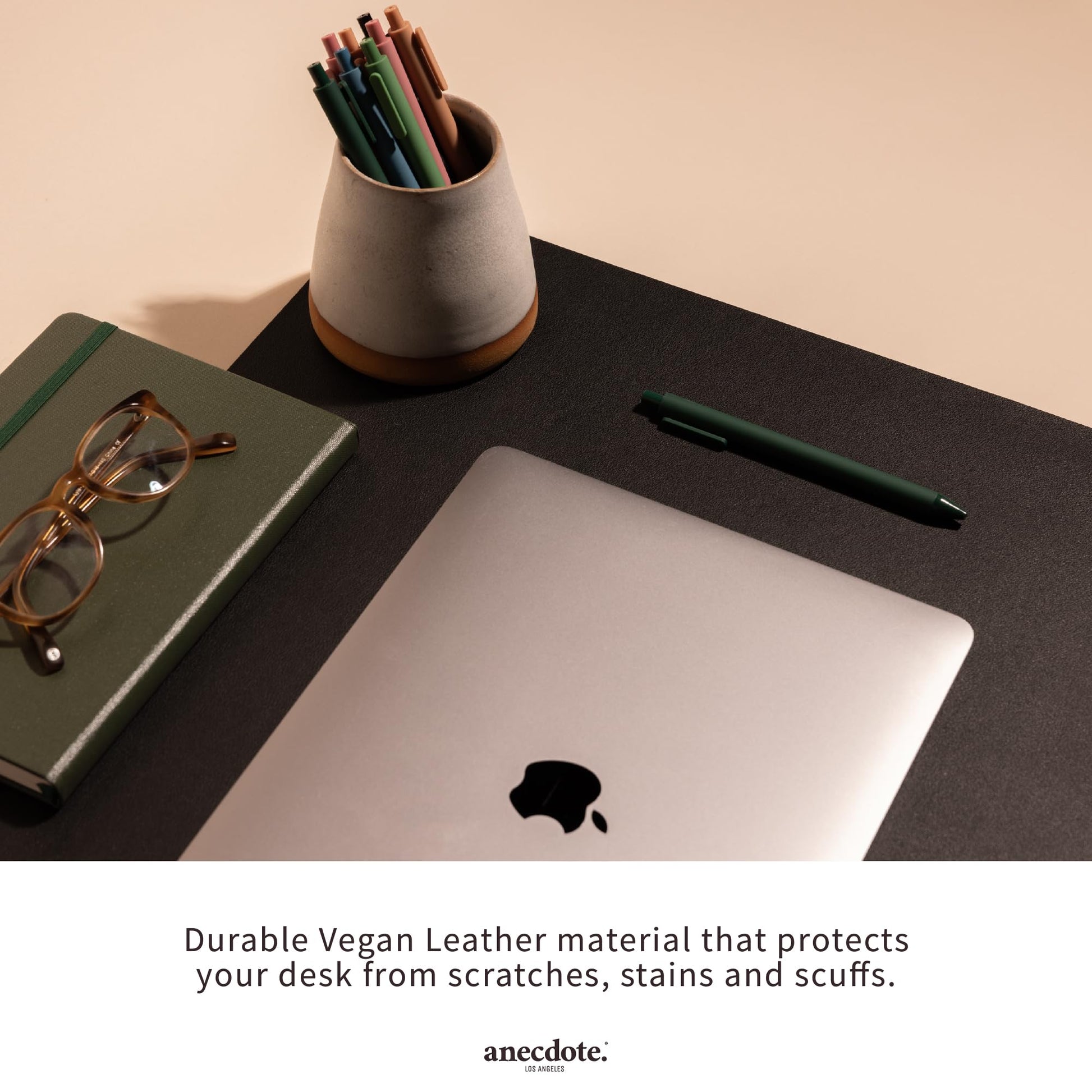 Anecdote Office Desk Pad Mat, Large Keyboard & Mouse Pad, Home Desk Blotter