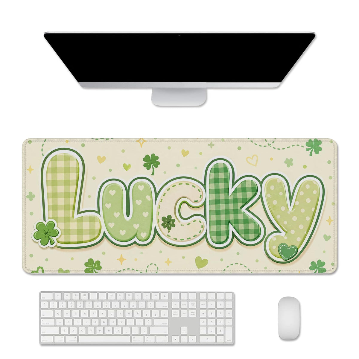 Large Gaming Mouse Pad Desk Mats Big Mouse Pad for Computer Keyboard Laptop