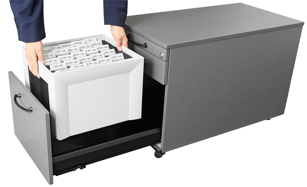 HAN 1905-13, KARAT Suspension file rack. Attractive, exclusive design, holds 35 suspension files