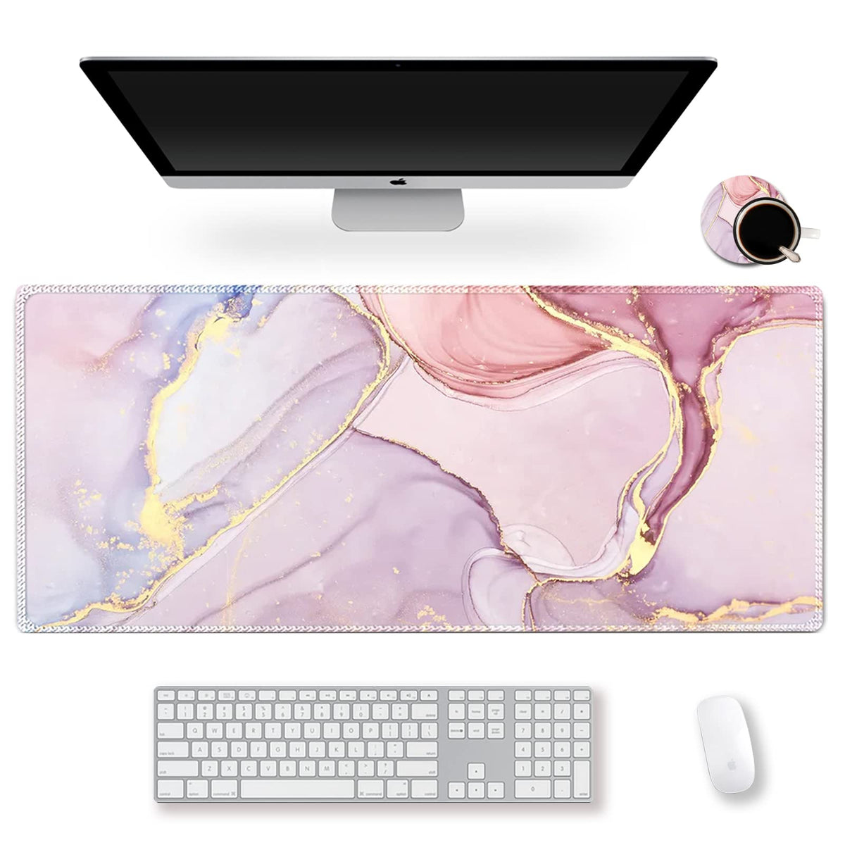 ArtSo Large Gaming Mouse Pad Extended Desk Pad XL Keyboard Mat Long Mousepad Decor Writing Pad