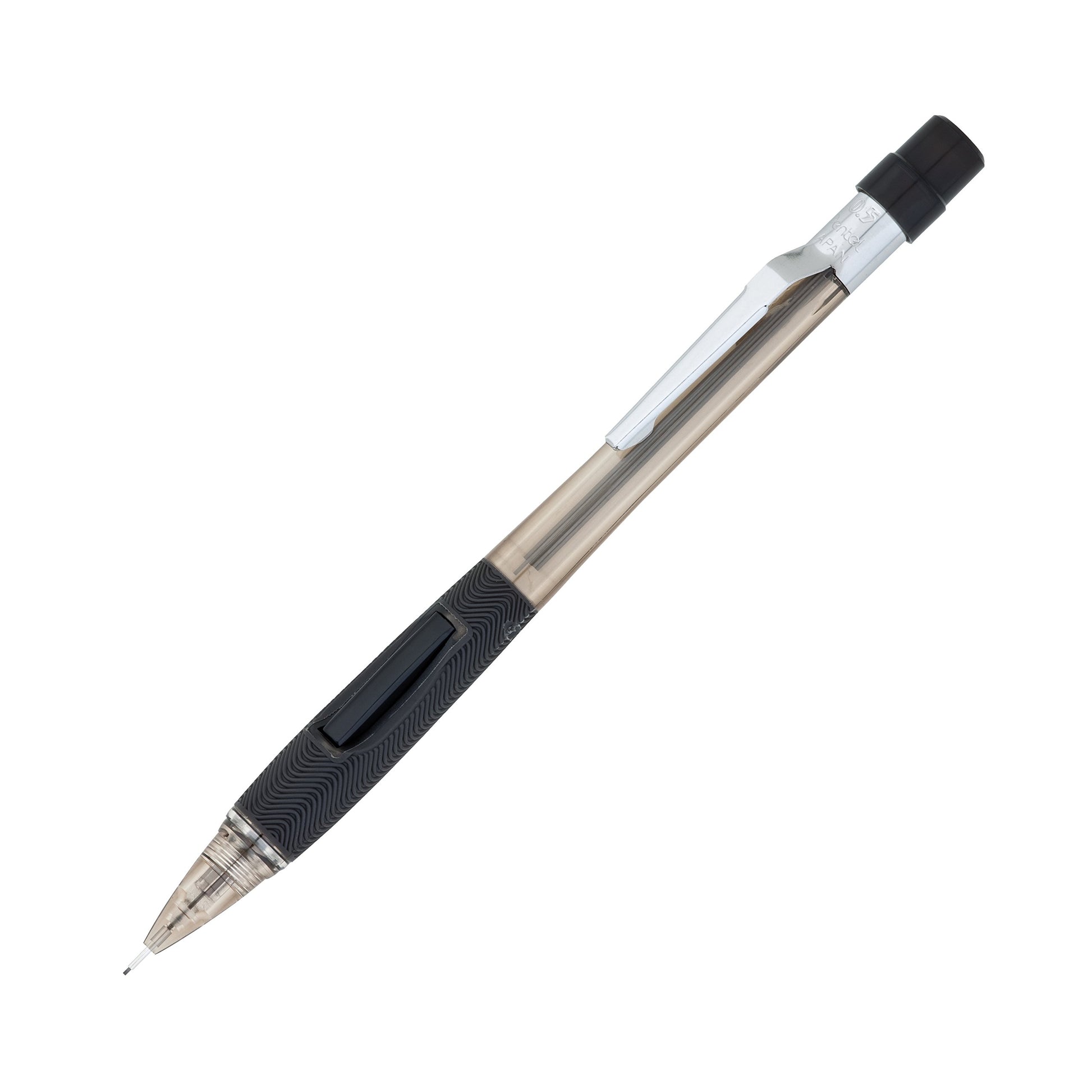 Quicker Clicker Mechanical Pencil (0.5mm) Transparent Smoke Barrel