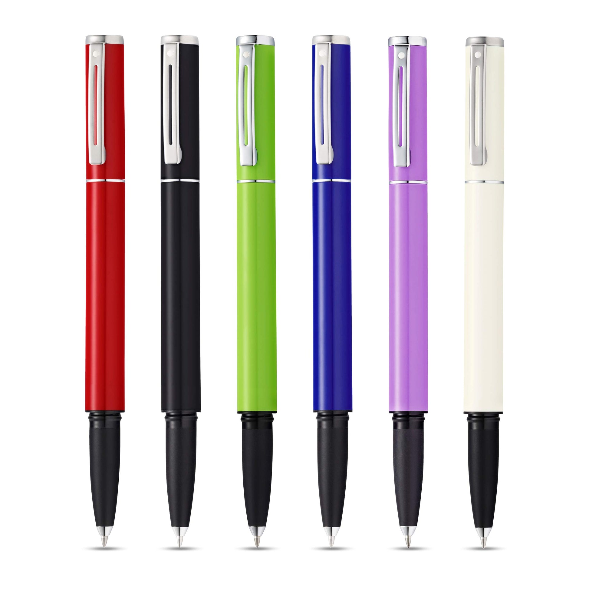 Sheaffer Pop Glossy White Gel Rollerball Pen with Chrome Trim
