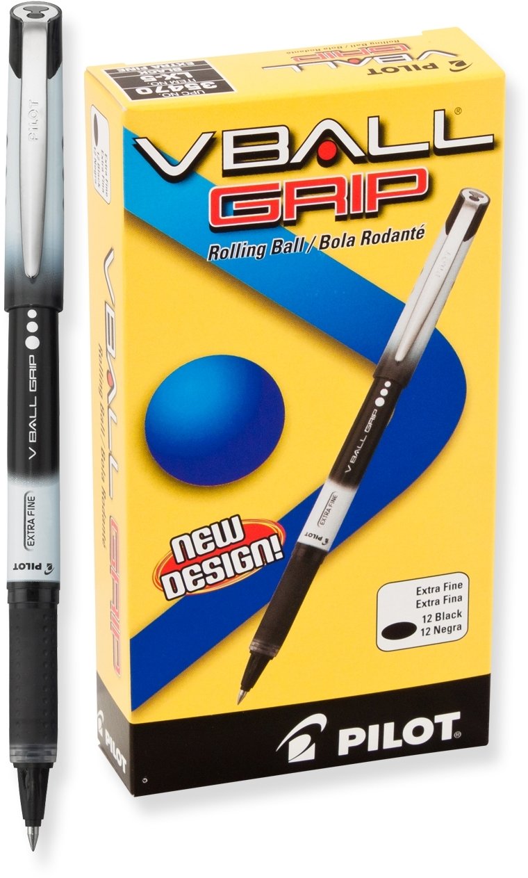 Pilot VBall Grip Liquid Ink Stick Roller Ball Pen