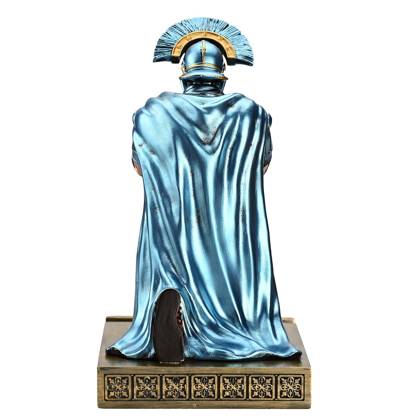 HDMbigmi Centurion Cloak Warrior Pen Holder Phone Stand for Desktop Blue