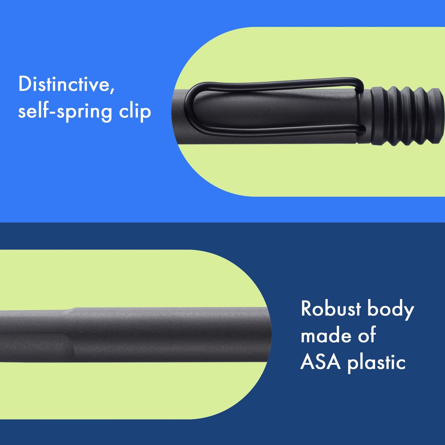 Lamy safari umbra - Ballpoint Pen with ergonomic grip & line width M - for pleasant long writing