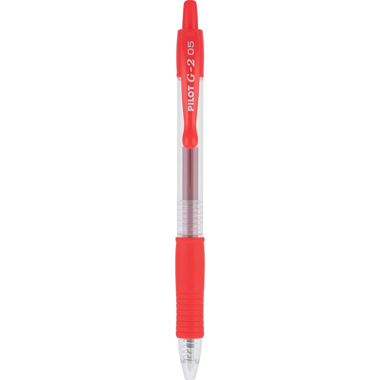 Pilot G2 Premium Gel Roller Pens, Extra Fine Point 0.5 mm, Red Pens, Pack of 14 - Ideal for