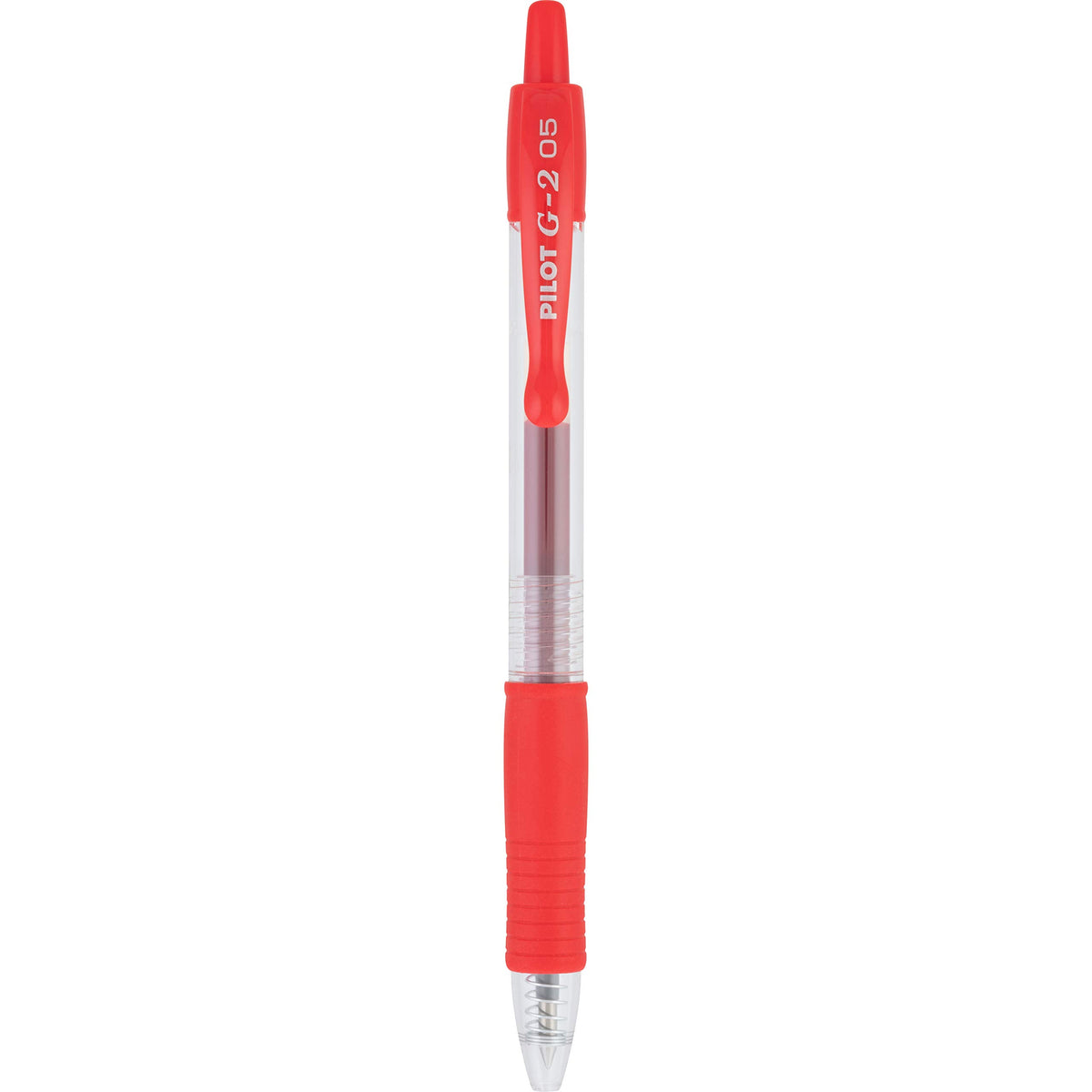 Pilot G2 Premium Gel Roller Pens, Extra Fine Point 0.5 mm, Red Pens, Pack of 14 - Ideal for