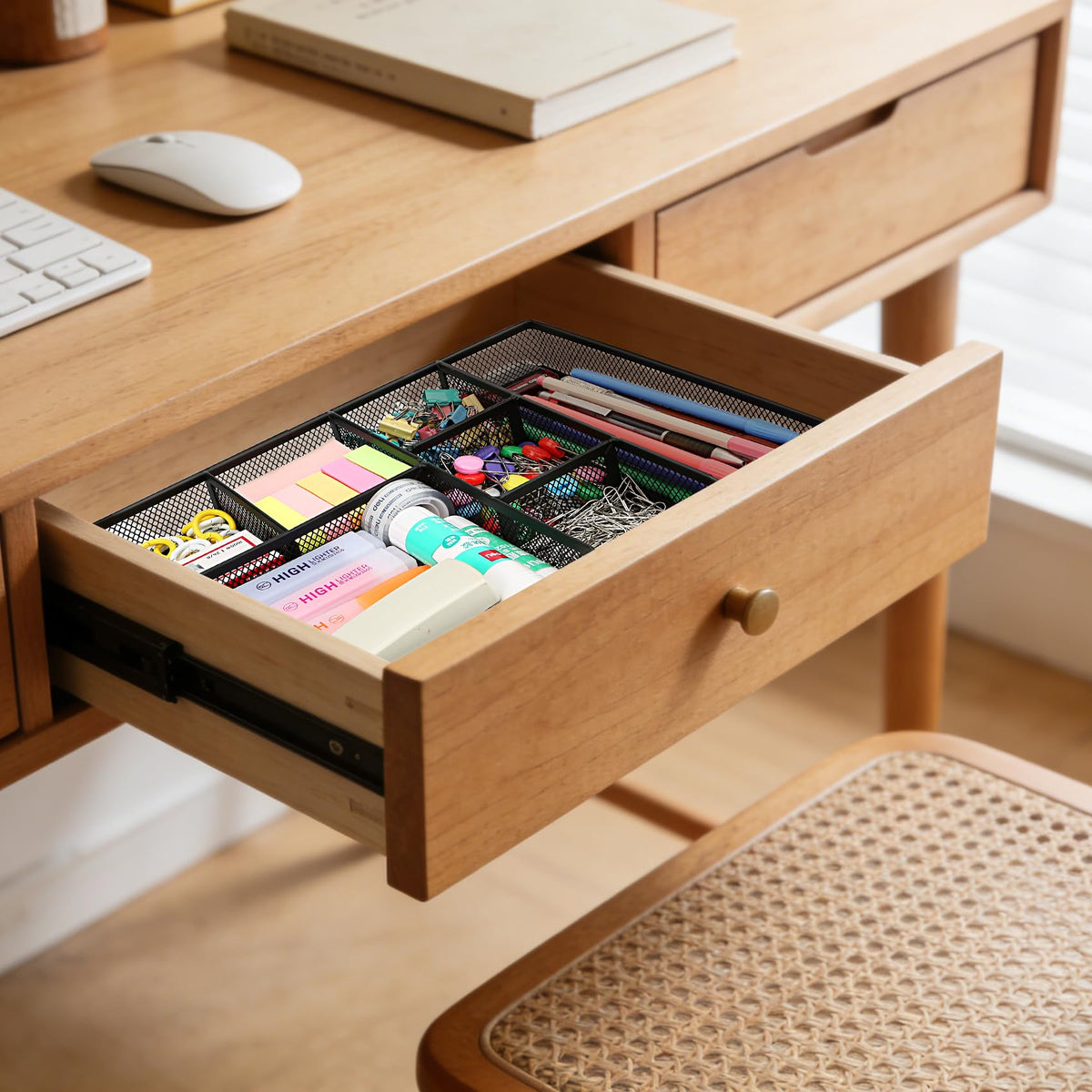shenee Desk Drawer Organizer Tray,Drawer Organizer for Office and Home,Desk Organizer with