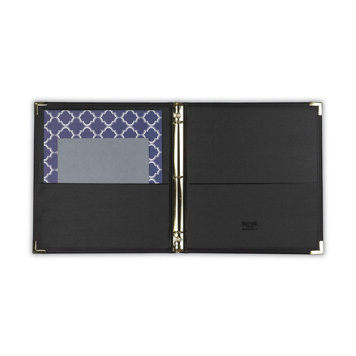 Samsill Classic Collection Leather 3 Ring Binder, Executive Presentation Portfolio, 0.5 Inch (Holds