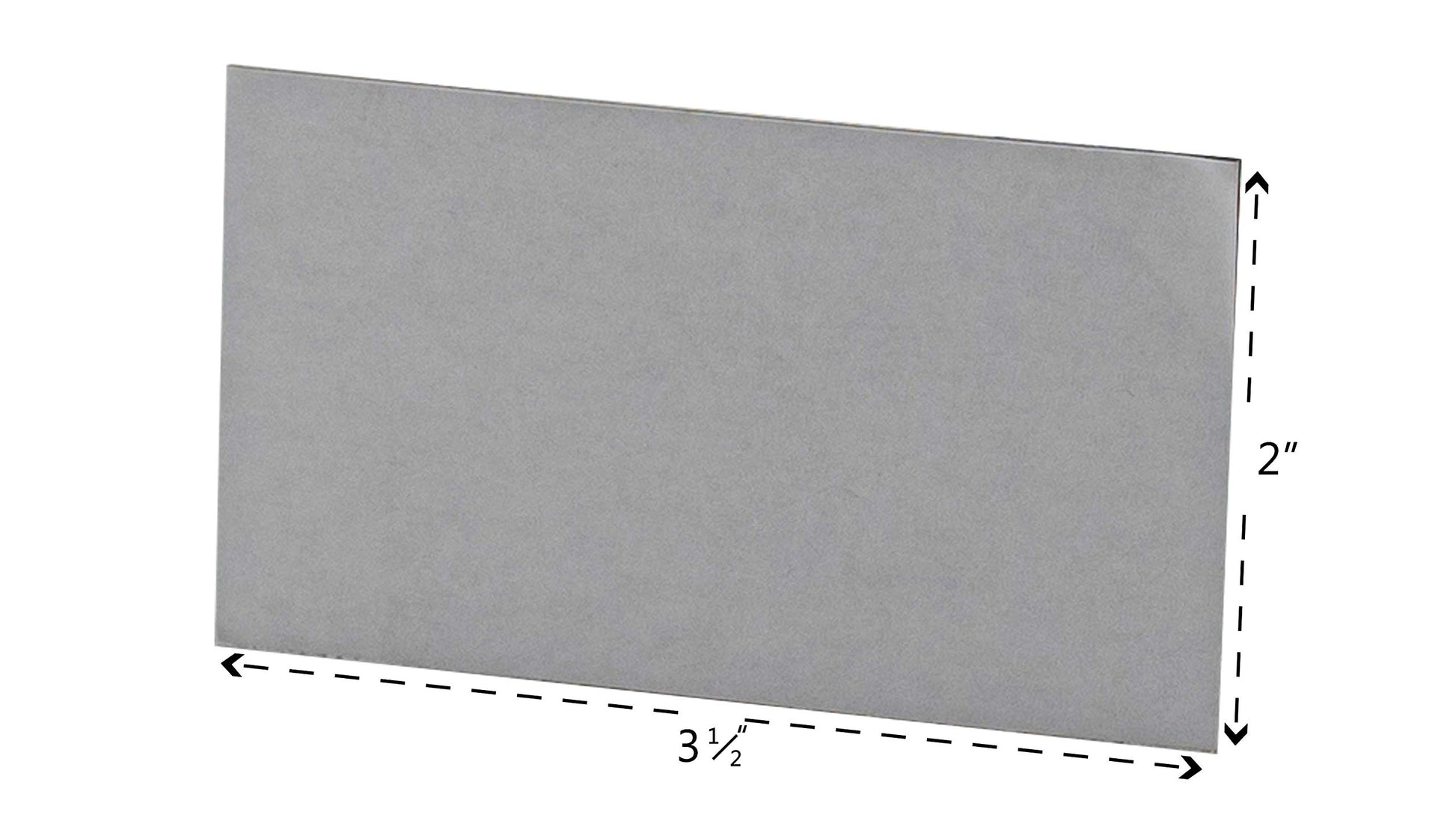 100 Pack Magnetic Business Card Magnet 2”x 3.5" Stick On Adhesive Backing Magnetize Metal Surface