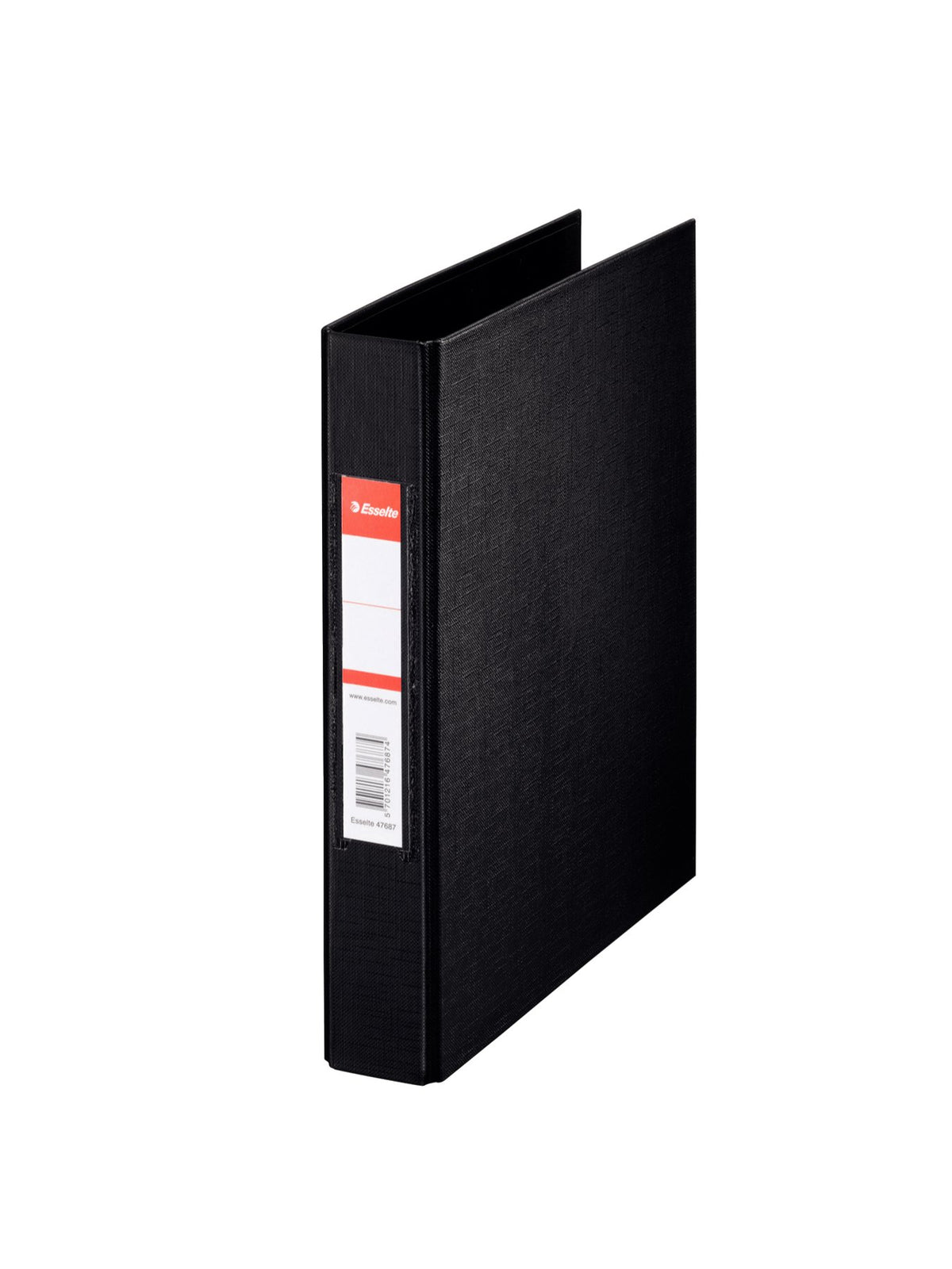 Esselte 2 Round Ring Binder, 25 mm, 47687 - A5, Black