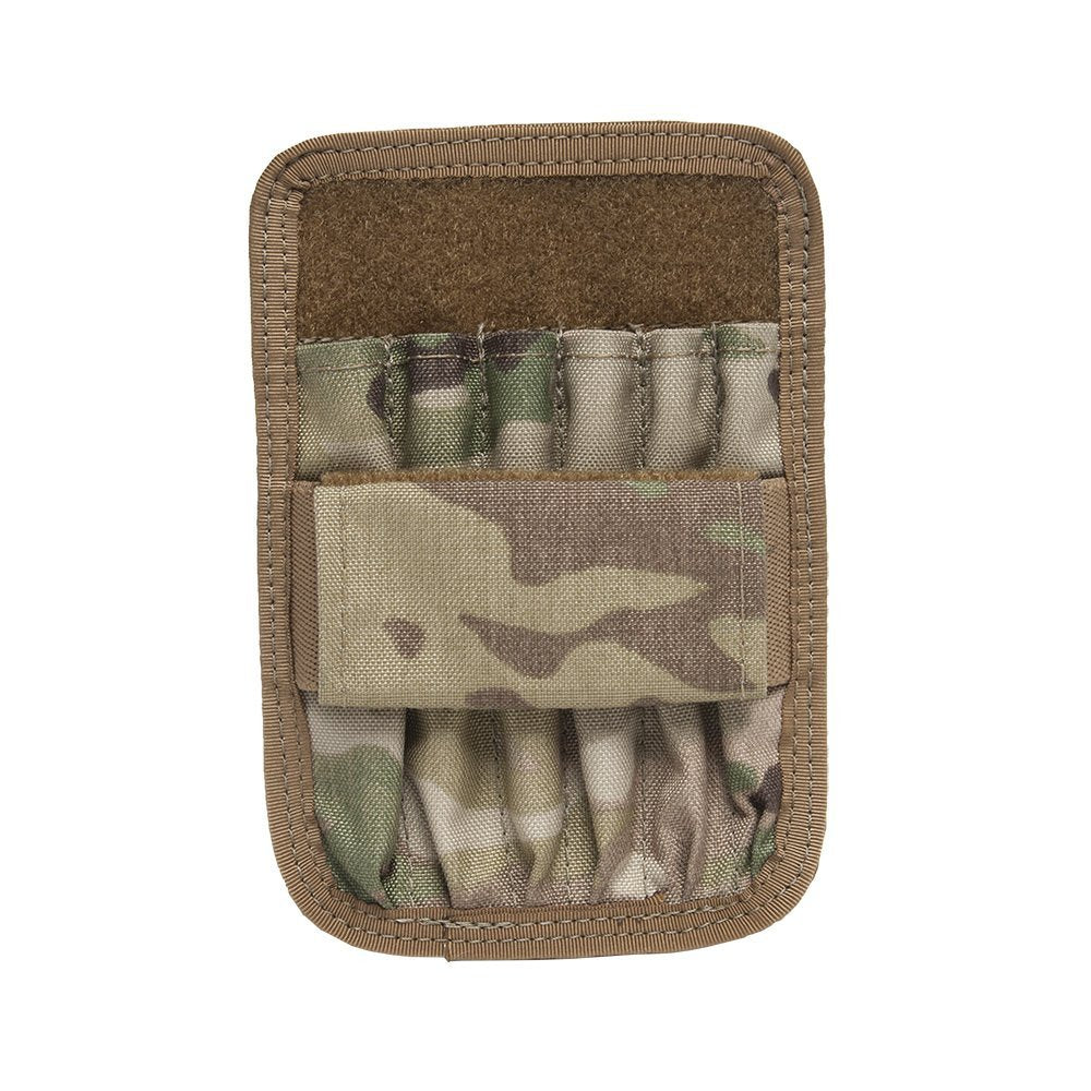 Tactical Notebook Covers Detachable Utility Pen & Marker Pouch | Loop Fastener on Front for Patches