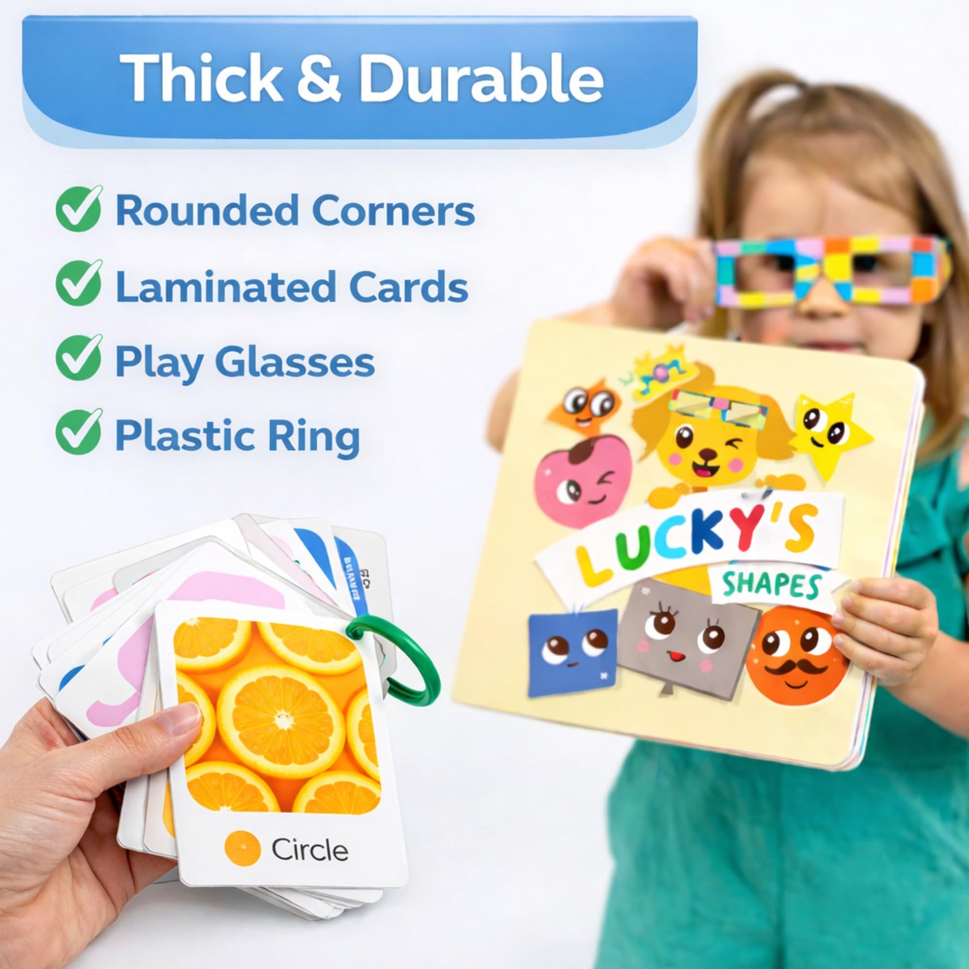 TOYVENTIVE Educational Books, Flash Cards, and Puzzles - Birthday Gifts for 1, 2, 3, and 4 Year Old