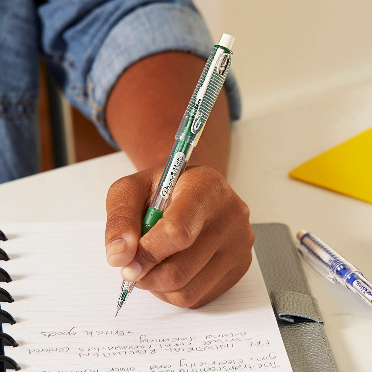 Paper Mate Clearpoint Mechanical Pencils, 0.7mm Break-Resistant HB #2 Lead, Assorted Barrel Colors