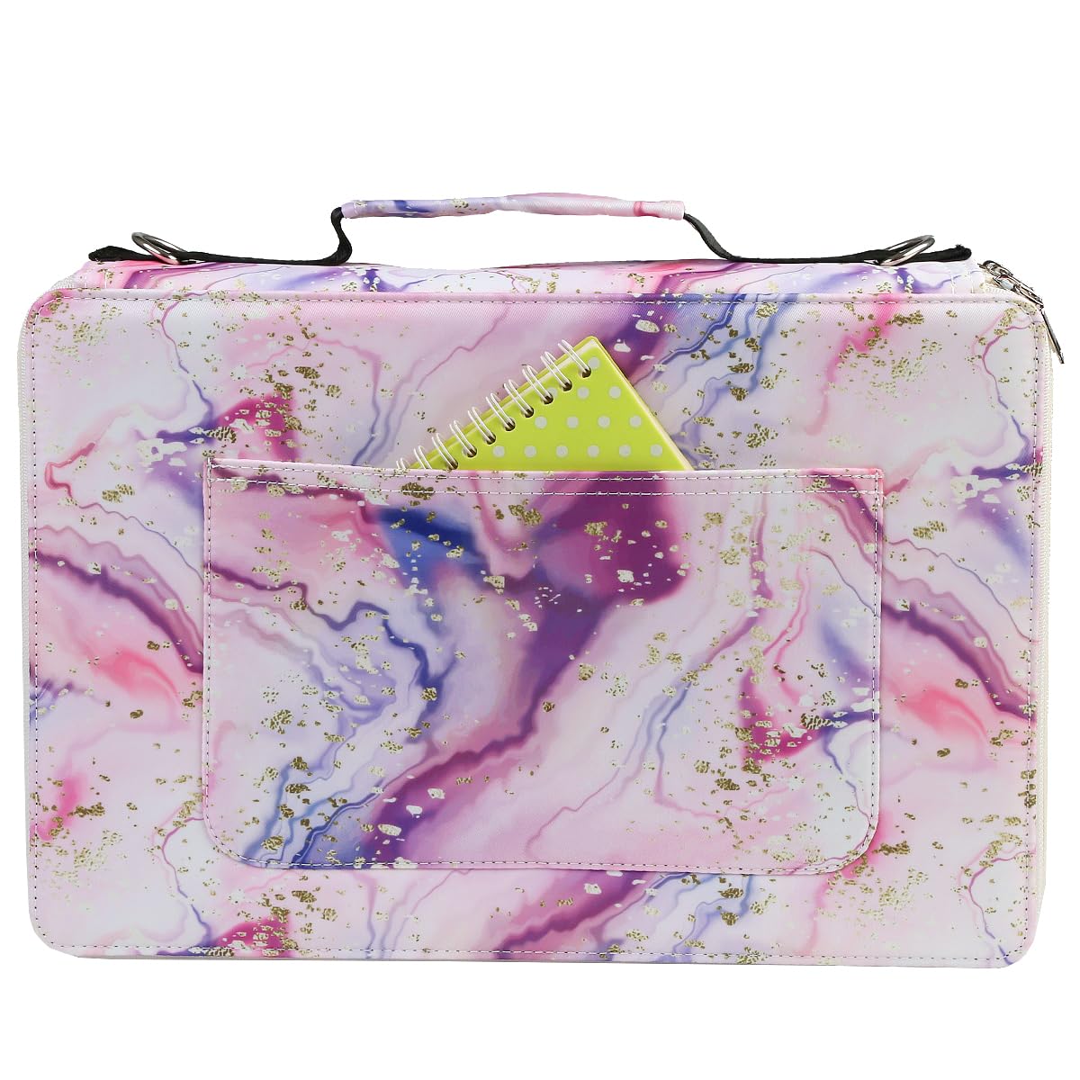 Lbxgap 480 Slots Pencil Case, 5-Layer Organizer with Shoulder Strap