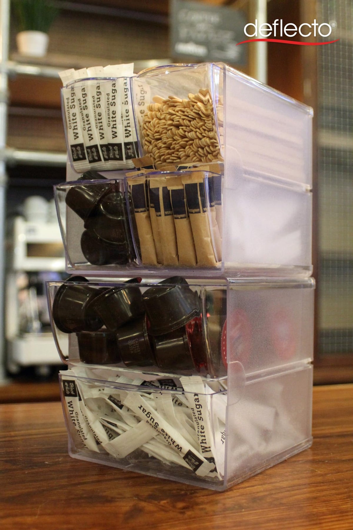 Deflecto Stackable Cube Organizer 6" x 6" x 7.5"