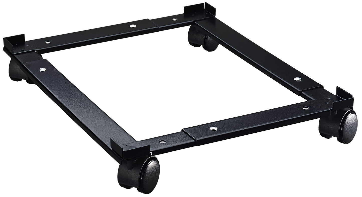 Office Dimensions File Caddy, Adjustable, Letter-Legal, Black