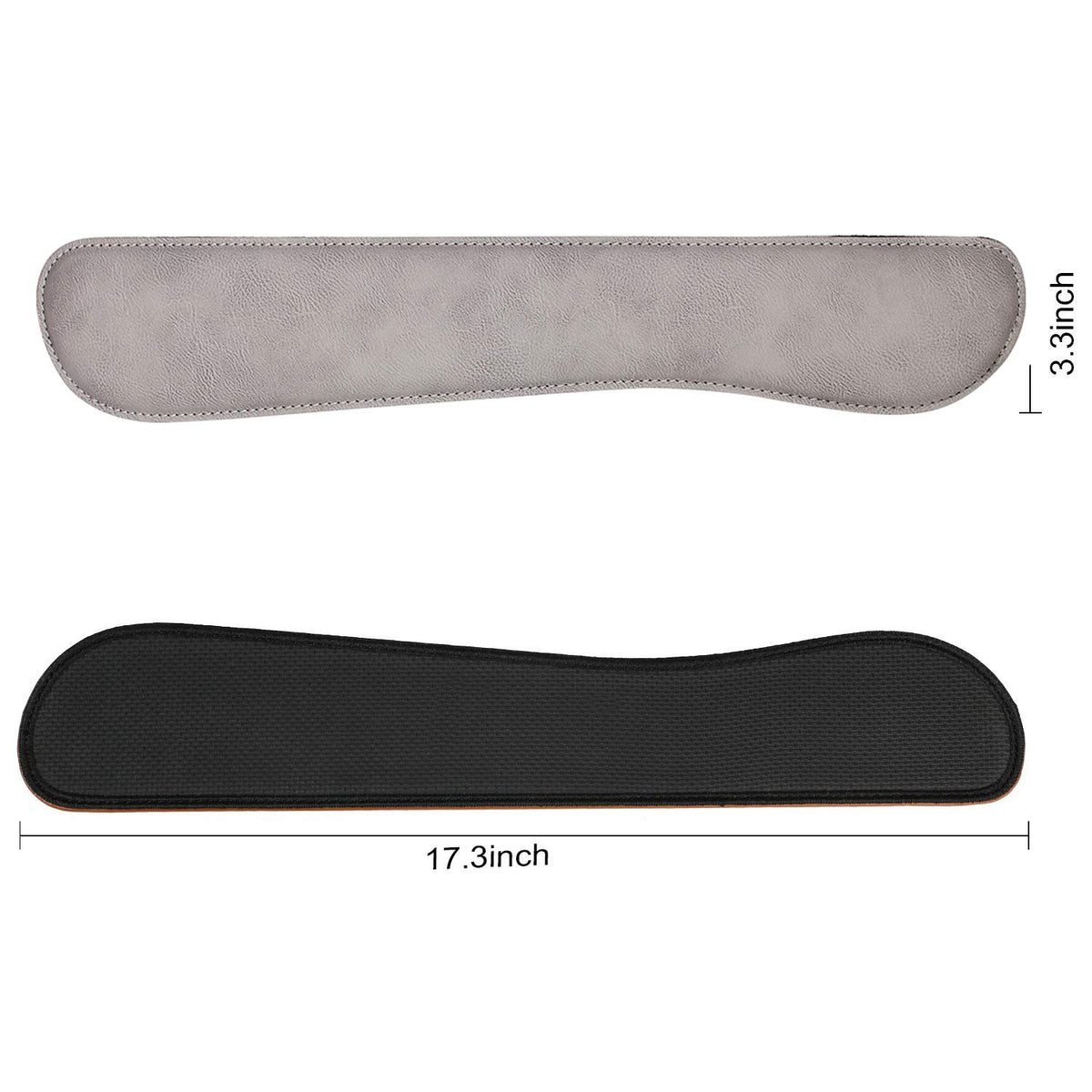 RICHEN Ergonomic PU Leather Keyboard Wrist Rest and Mouse Pad with Wrist Support, Memory Foam Set