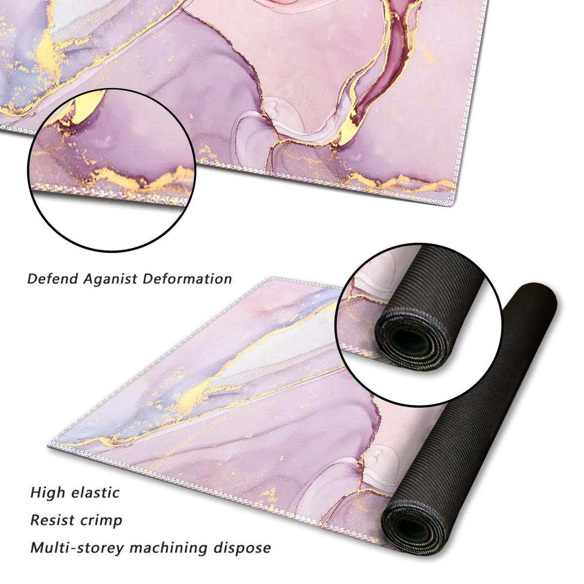 ArtSo Large Gaming Mouse Pad Extended Desk Pad XL Keyboard Mat Long Mousepad Decor Writing Pad