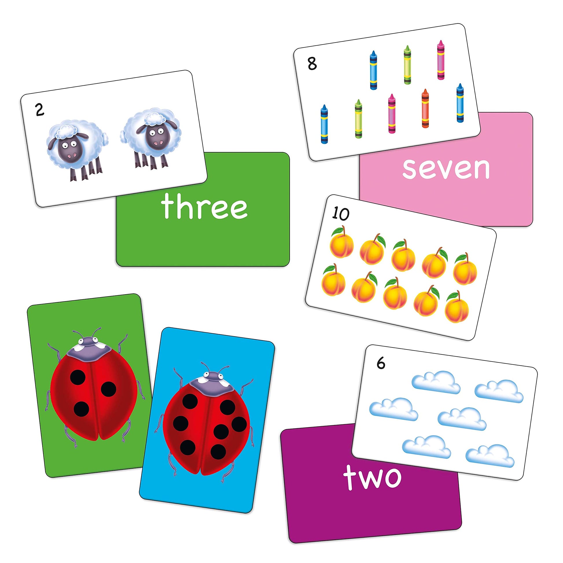 Ravensburger My First 1, 2, 3 Flash Card Game for Kids Age 3 Years Up - Ideal for Early Learning