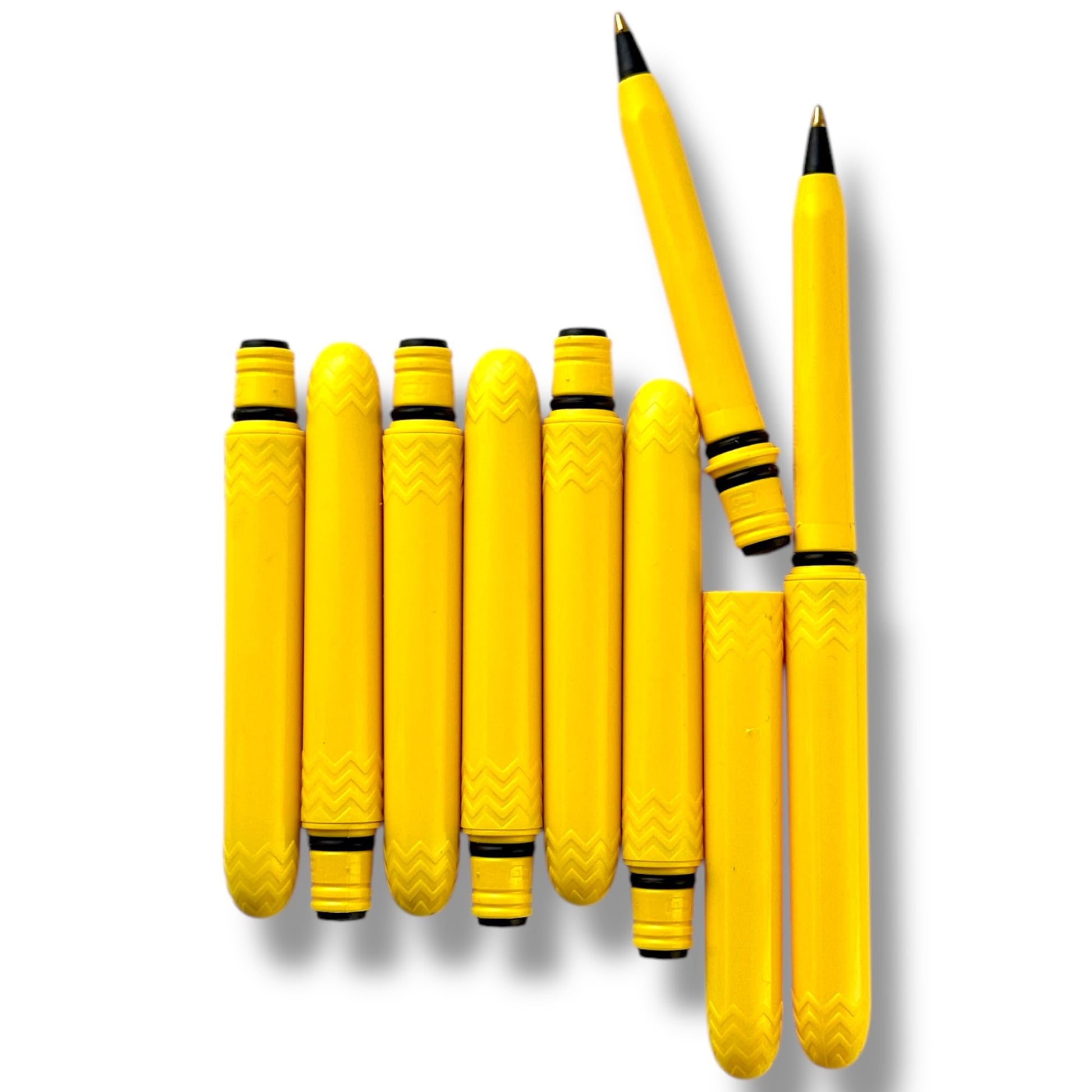 The USA Made Pocket Pen – 8 Pack – compact, affordable, lightweight, EDC black ink ballpoint pen