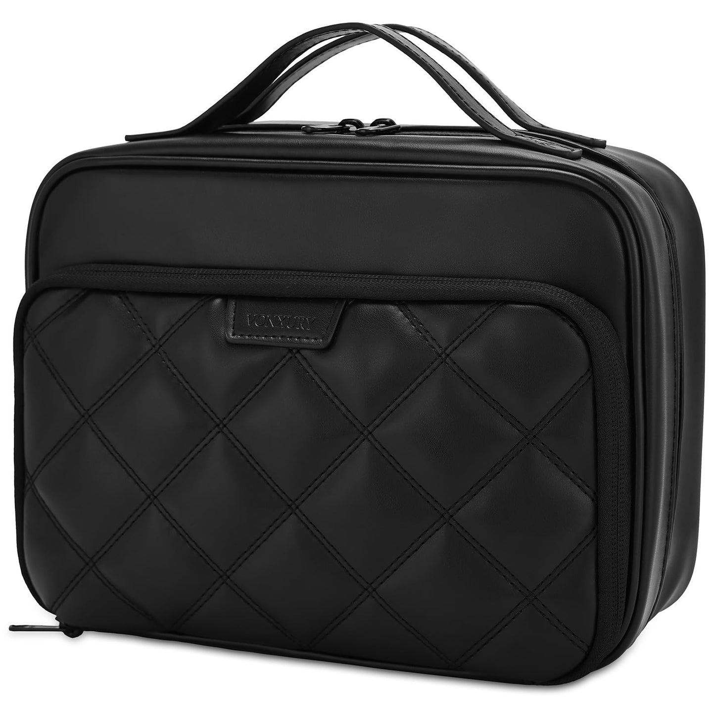 VX VONXURY Pencil Case, Large Capacity Pencil Pouch Portable Cosmetic Bag with 2 Detachable Layers