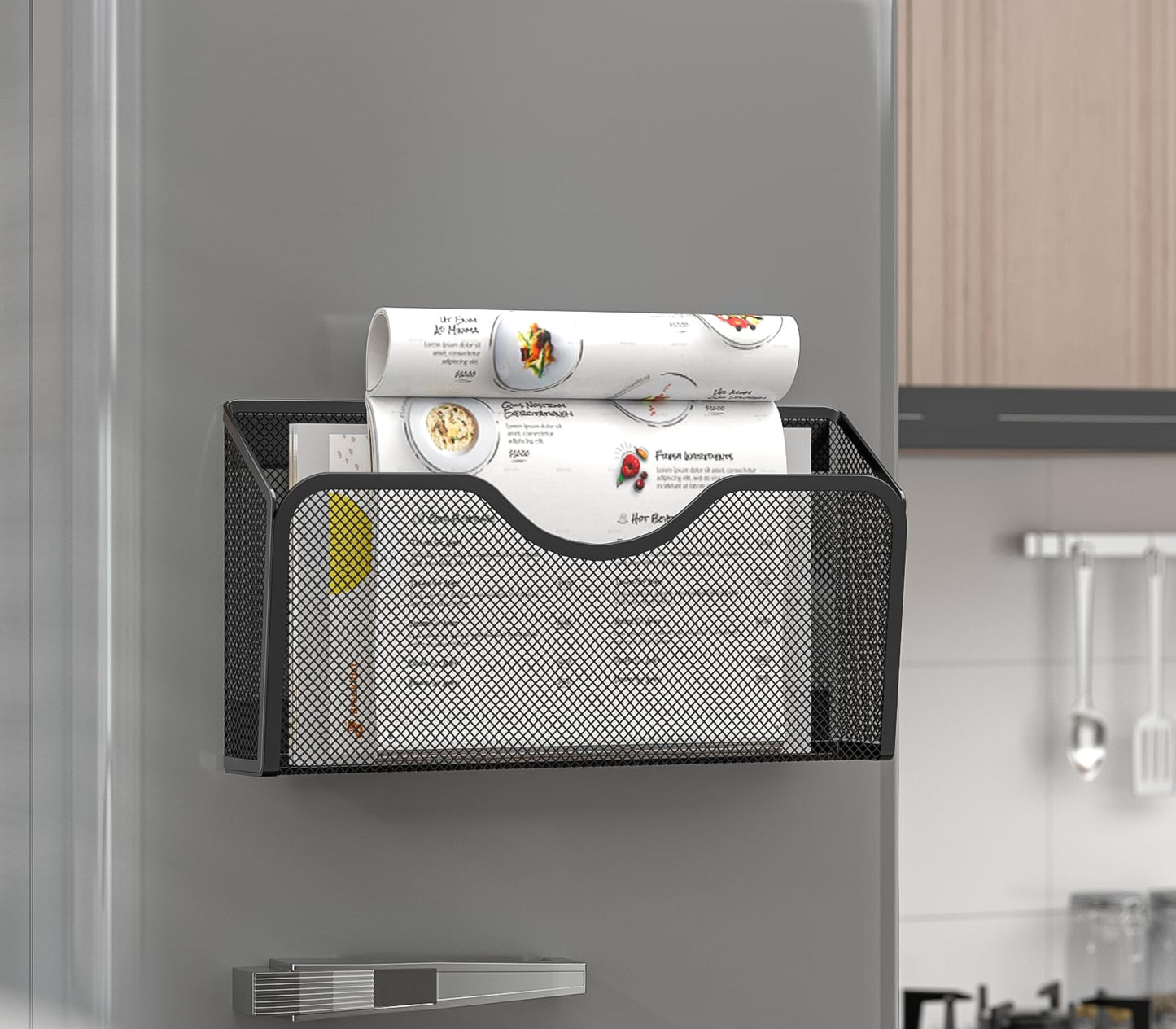 JANE EYRE Magnetic File Holder - 3PCS Paper Mail Organizer