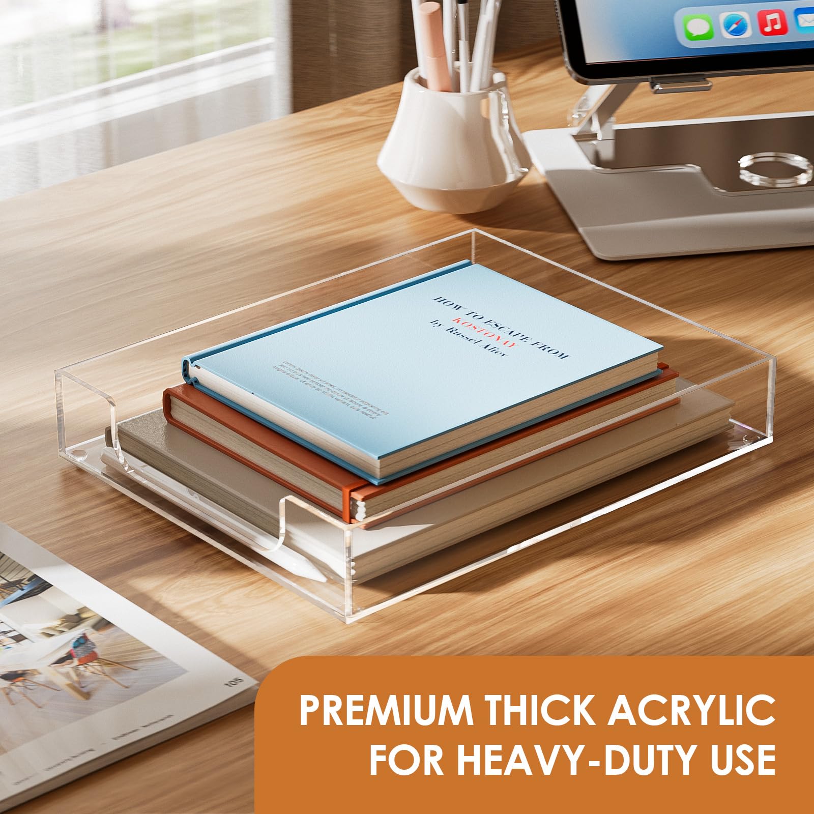 MaxGear Acrylic Letter Tray