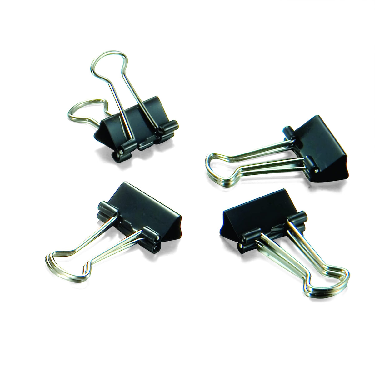Staples Micro Binder Clips, Black, 100 Count, Extra-Small