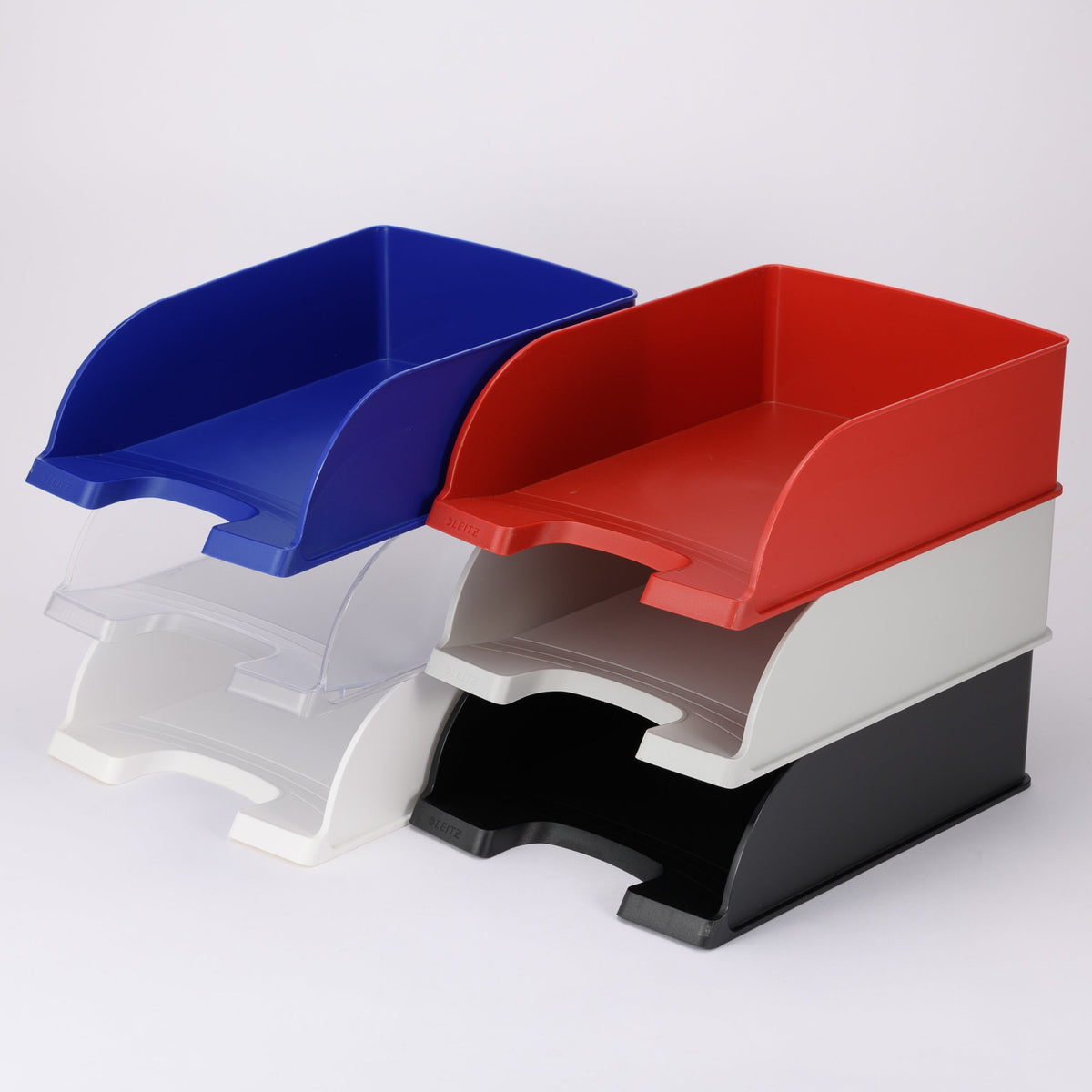 Leitz A4 Letter Tray, Jumbo, Grey, Plus Range, 52330085