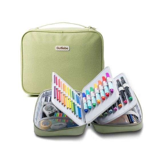 Gutliebe Large Pencil Case Organizer, XXL Marker Case Extra Big Capacity Multi-Functional
