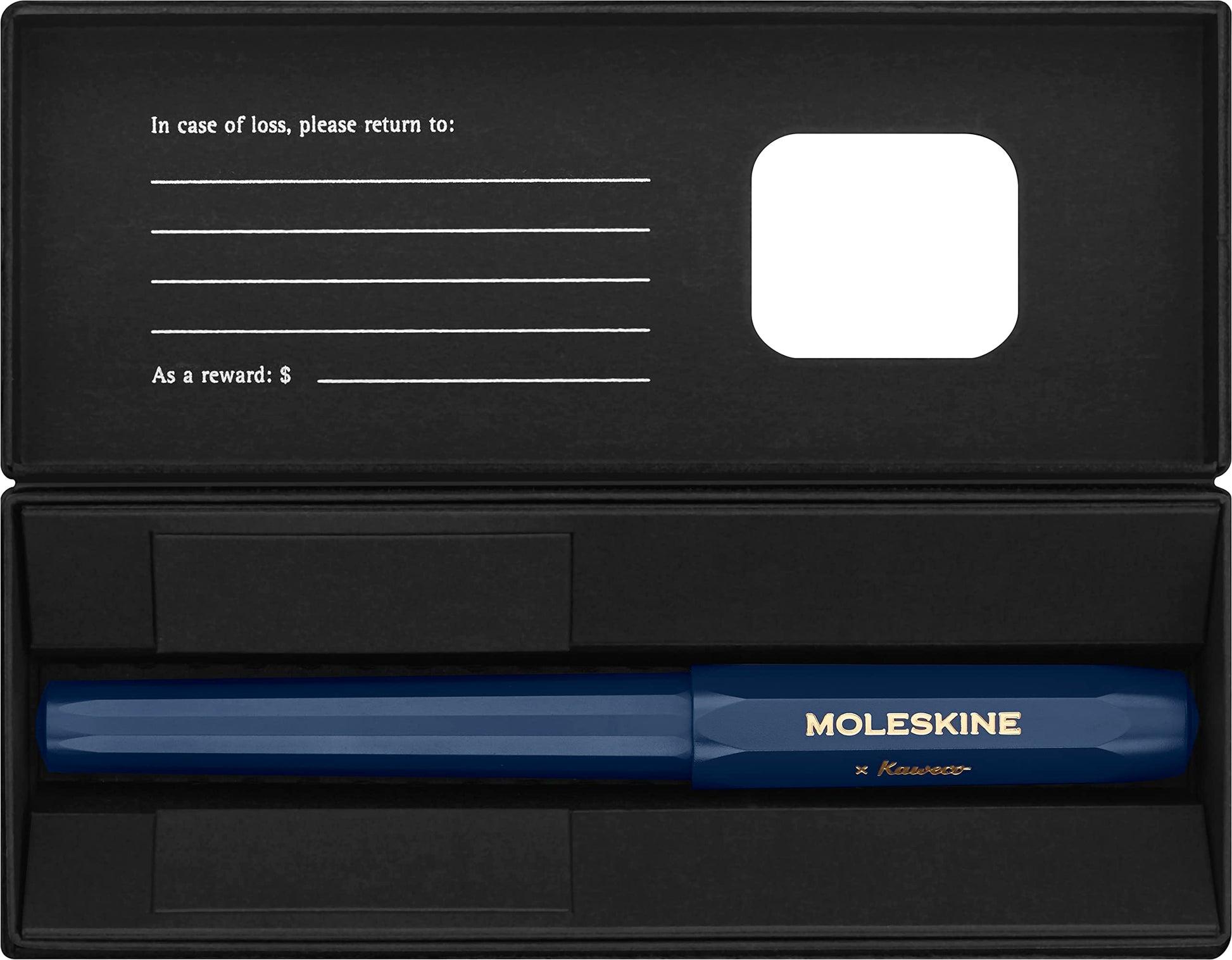 Moleskine x Kaweco, Ballpen, 1.0mm Point, Blue with Blue Ink