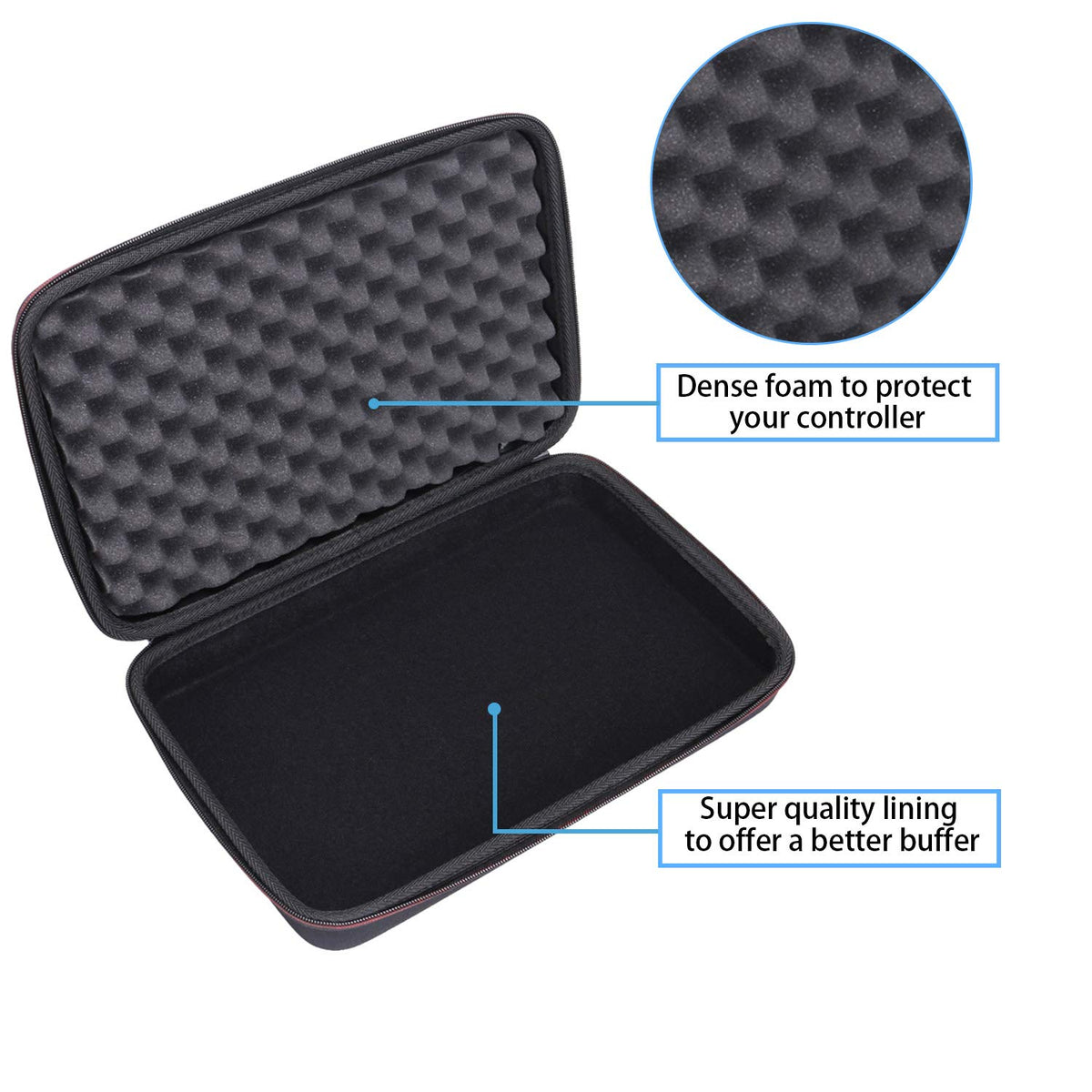 LTGEM Case for Akai MPK Mini MK3/MPK Mini Play MK3 MIDI Controller