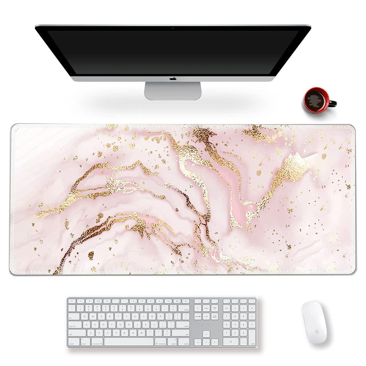 Extended Gaming Mouse Pad XXL ArtSo Large Keyboard Mat Long Mousepad Desk Decor Writing Pad Non