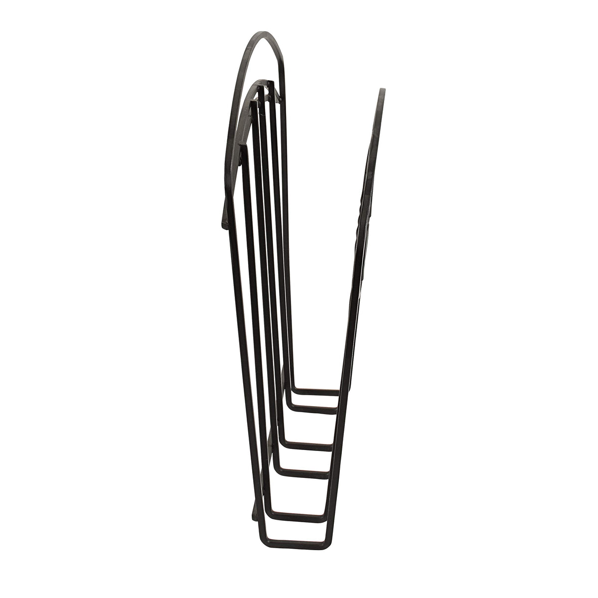 Spectrum Diversified Scroll Wall Mount Magazine Rack, Wall-Mounted Newspaper & Catalog Holder for