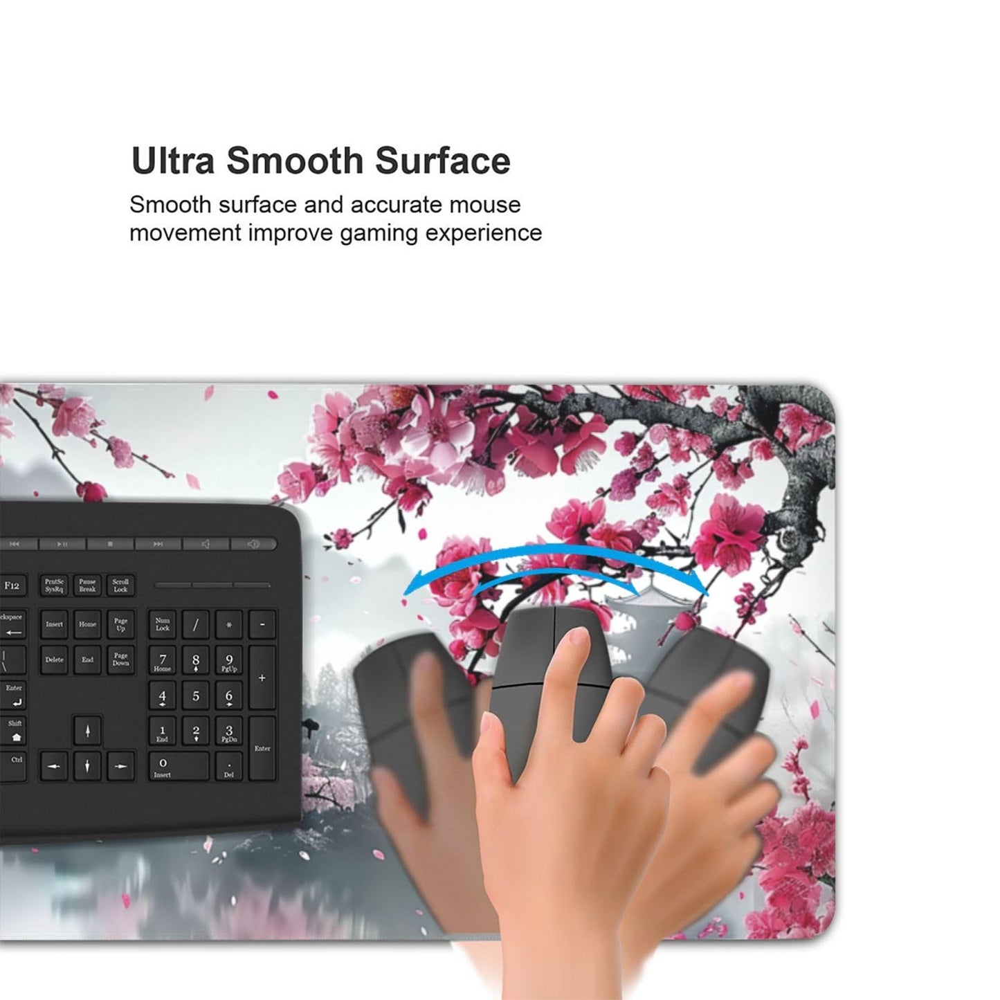 35.4 x 15.7 in, Waterproof XXL Large Mouse Pad for Desk, Extended Keyboard Mouse Mat for Computer