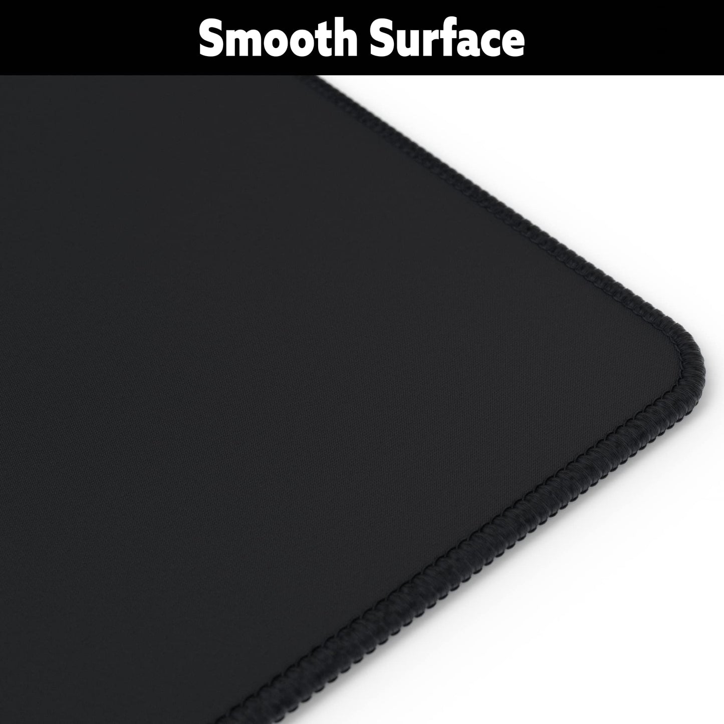Giga Size Gaming Mouse Pad - Anti Slip Rubber Base - Stitched Edges - Large Desk Mat - 60" x 30" x