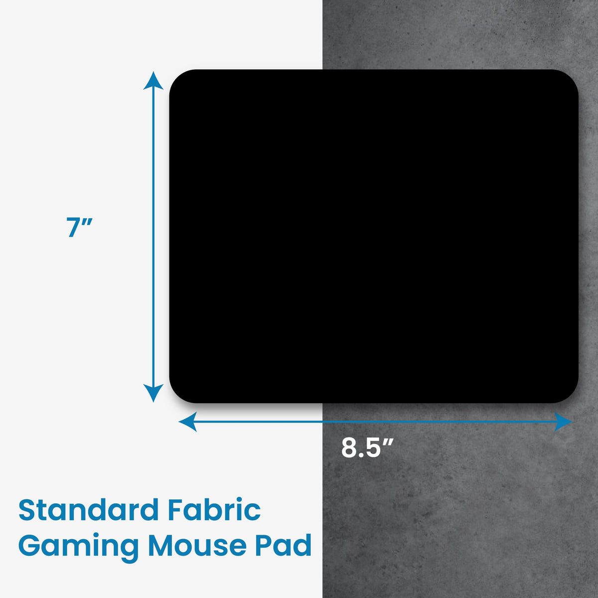 OTM Essentials University of Kentucky Standard Fabric Mouse Pad, Desk Accessories, Standard Fabric