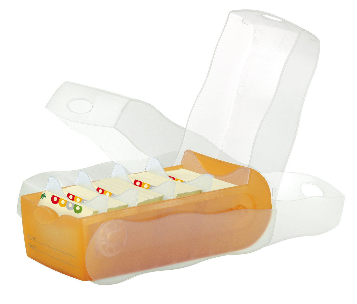 HAN 997-613, Croco Flashcard Index Box. for Learning Vocabulary in an Ingeniously Simple Way, A7