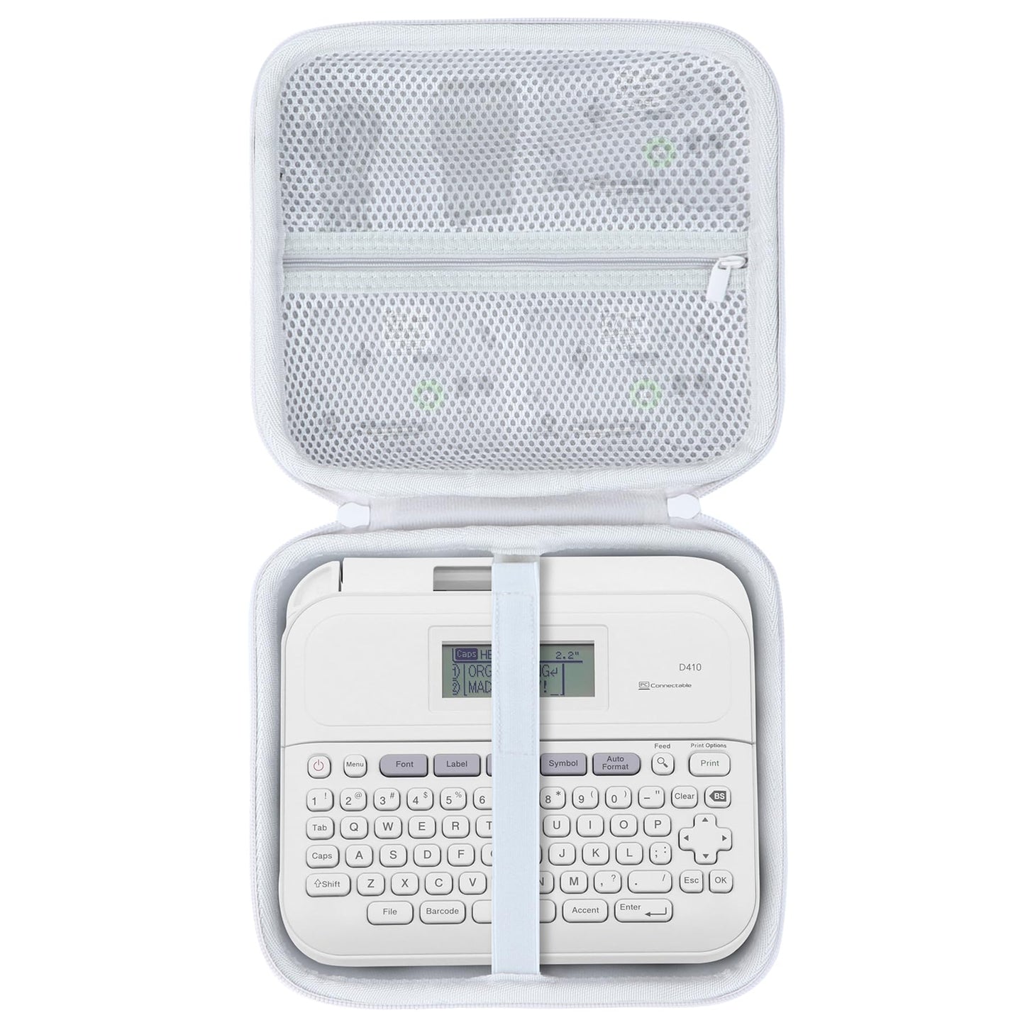 Lebakort Storage Case Compatible with Brother P-Touch PTD410 / PTD460BT Label Maker