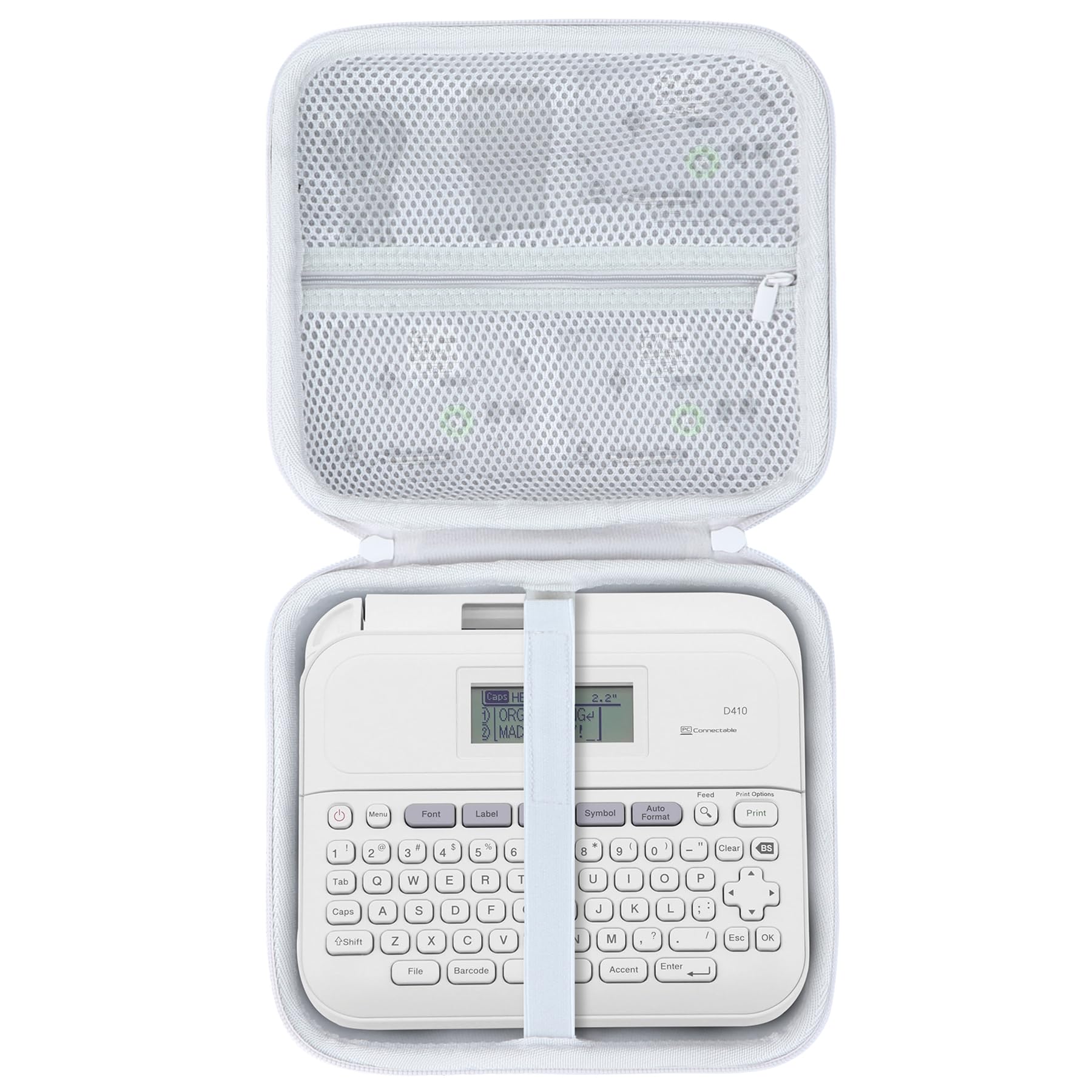 Lebakort Storage Case Compatible with Brother P-Touch PTD410 / PTD460BT Label Maker