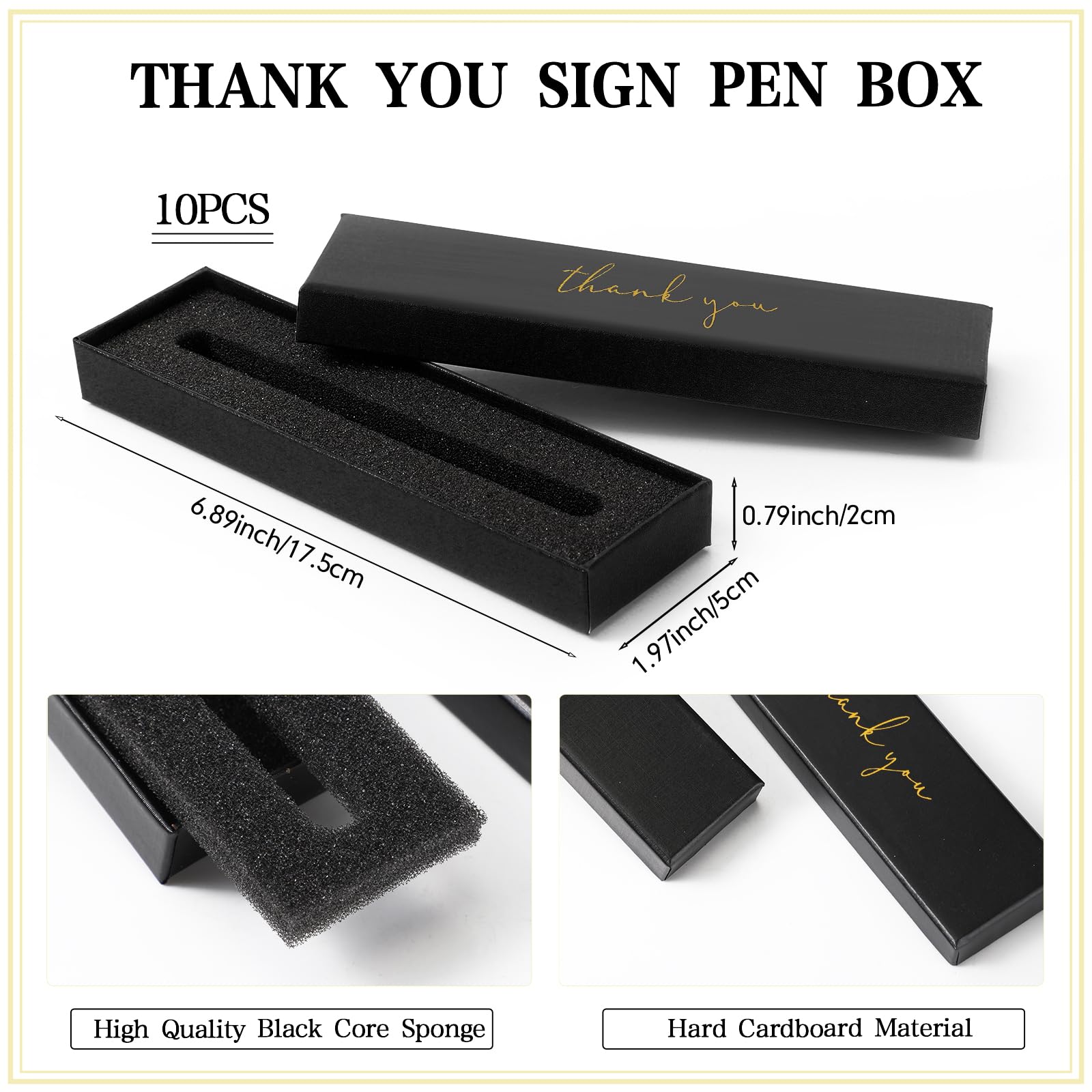 PerKoop 10 Sets Thank You Gifts, Appreciation Pens with Boxes for Men Women