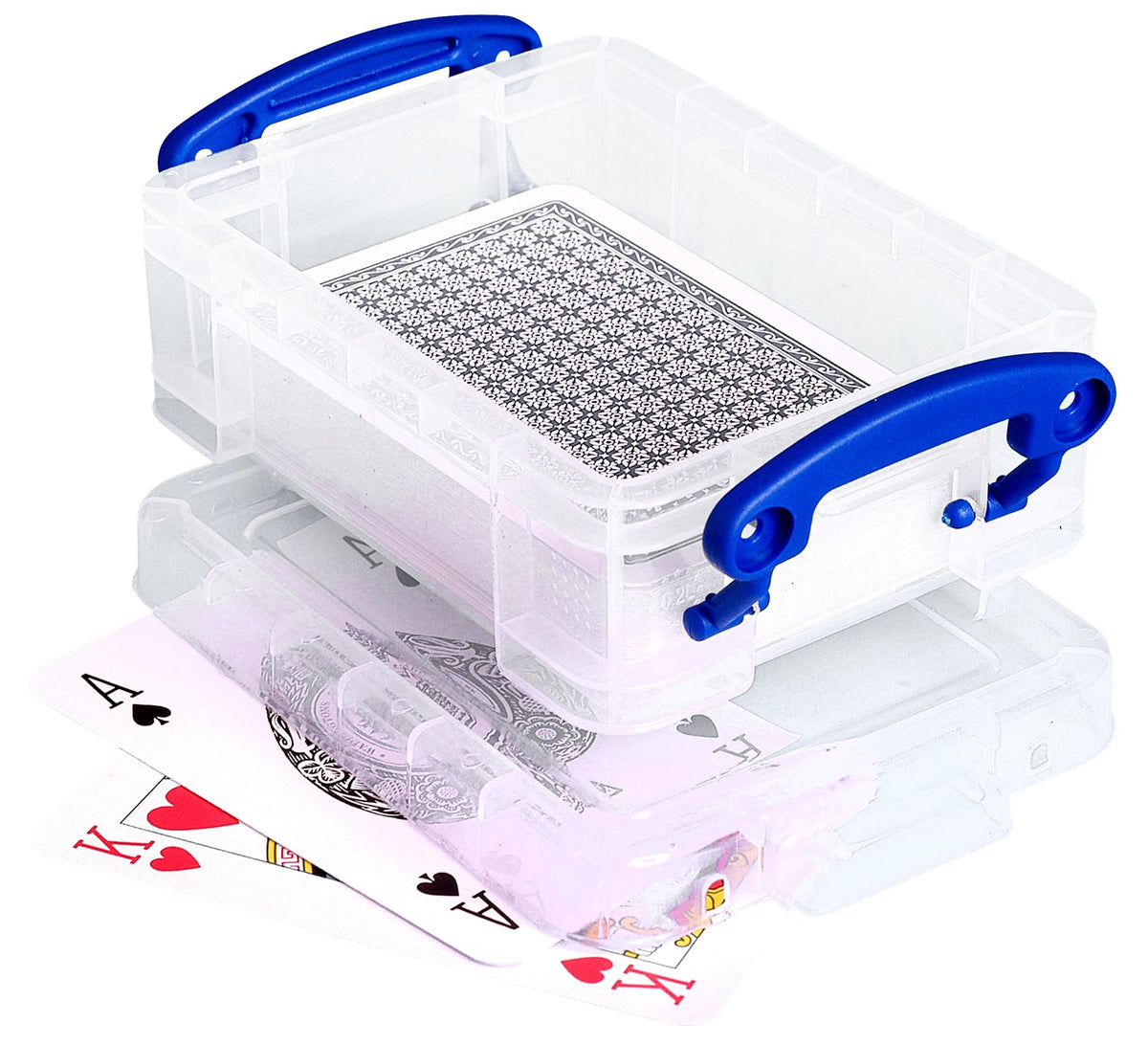 Really Useful Plastic Storage Box 0.2 Litre Clear (Pack of 10)